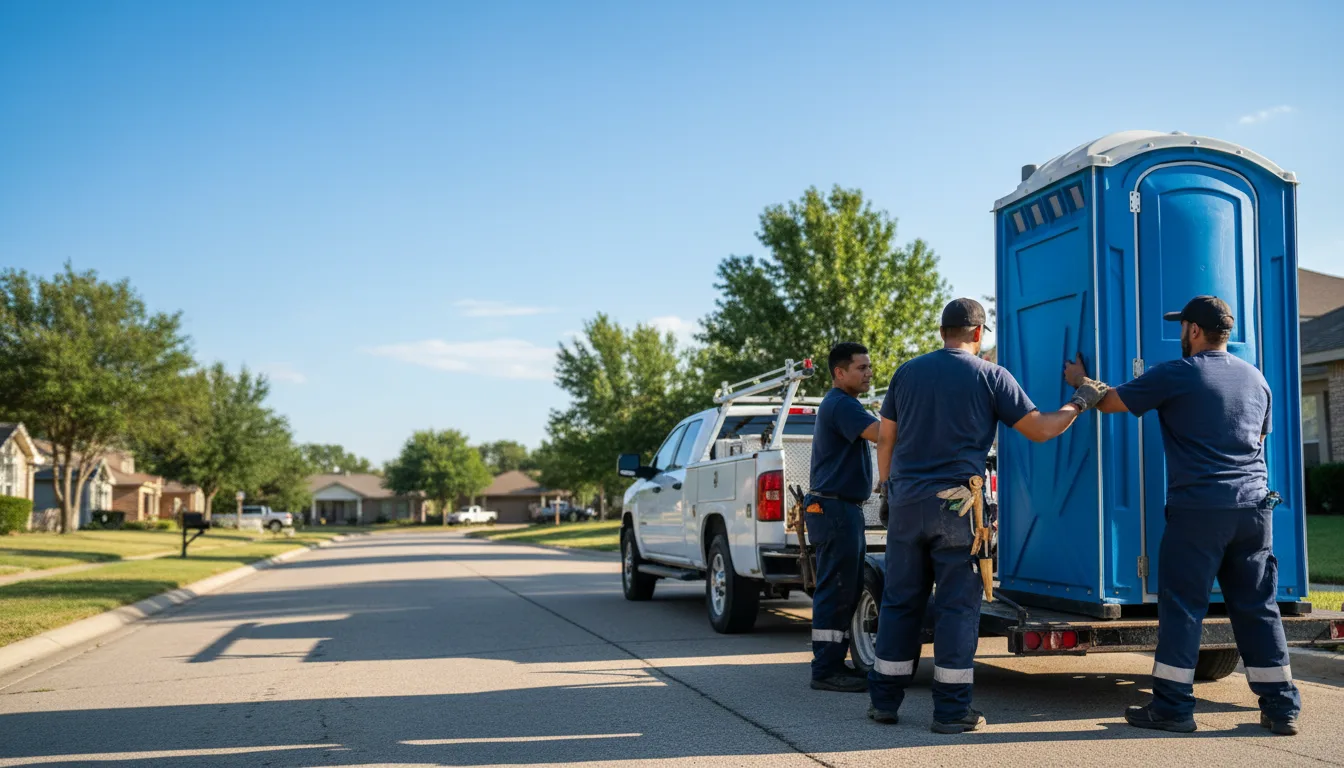 Portable Toilet Rental in Bruni, TX near me